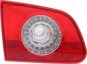 Tail Light for Volkswagen Passat Wagon 2007-2010, Left <u><i>Driver</i></u>, Lens and Housing, on Liftgate, Replacement