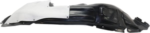Front Fender Liner for Jeep Cherokee 2014-2018 Right <u><i>Passenger</i></u> Side, Plastic, Vacuum Form, with or without Off Road Package, Type 2, Replacement