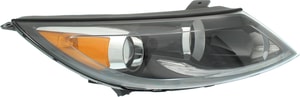 Headlight Assembly for Kia Sportage 2013-2016, Right <u><i>Passenger</i></u>, Halogen, with LED Accent Light, Replacement (CAPA Certified)