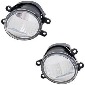 LED Fog Light Assembly for Lexus GS350 2013-2015/NX300 2018-2021, Right <u><i>Passenger</i></u> and Left <u><i>Driver</i></u>, Clear Lens, without F Sport Package, Replacement (CAPA Certified)