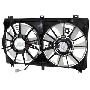 Radiator Fan Assembly for Lexus IS 250/350/200t/300, Dual Fan, 2.5L Engine, Fit 2014-2015 Models, Replacement