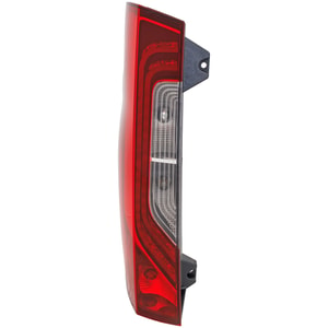 Tail Light Assembly for 2019-2022 Mercedes Benz Sprinter Cargo/Passenger Van, Left <u><i>Driver</i></u>, Halogen with LED Accent Light, Without Logo, Replacement