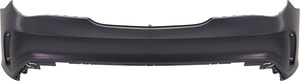 Rear Bumper Cover for Mercedes-Benz CLA45/CLA250 2017-2019, Primed (Ready to Paint), with AMG Styling Package, without Active Park Assist Sensor Holes, Replacement