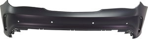 Rear Bumper Cover for Mercedes-Benz CLA45/CLA250 2017-2019, Primed (Ready to Paint), with AMG Styling Package, with Active Park Assist Sensor Holes, Replacement