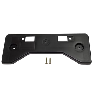 Front License Plate Bracket for Nissan Sentra 2020-2023, Textured Black, Plastic, Replacement