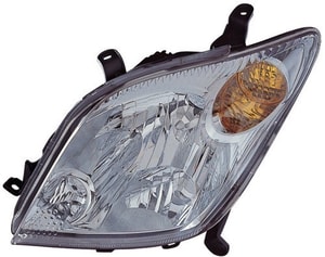 2004 - 2005 Scion xA Front Headlight Assembly Replacement Housing / Lens / Cover - Left <u><i>Driver</i></u> Side