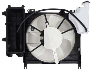 Radiator Cooling Fan Assembly for 2012 - 2015 Scion iQ, Engine Motor/Blade/Shroud Assembly,  1671140040-PFM, Replacement