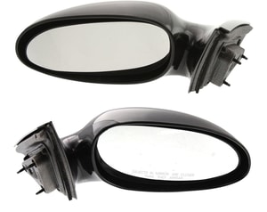 Mirror Pair/Set for 2005-2008 Allure/LaCrosse, Right <u><i>Passenger</i></u> and Left <u><i>Driver</i></u>, Non-Heated, Power, Non-Folding, Paintable, Replacement by Buick