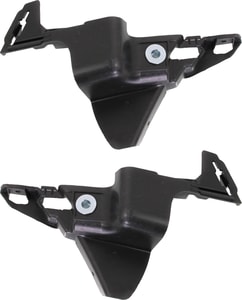 Front Bumper Bracket Lower Reinforcement Pair/Set for 2010-2015 Chevrolet Camaro Convertible/Coupe, Right <u><i>Passenger</i></u> and Left <u><i>Driver</i></u> Replacement