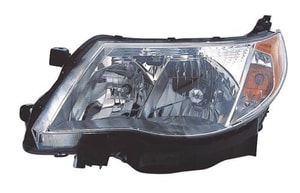 2009 - 2013 Subaru Forester Front Headlight Assembly Replacement Housing / Lens / Cover - Left <u><i>Driver</i></u> Side