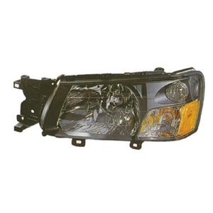 2003 - 2004 Subaru Forester Front Headlight Assembly Replacement Housing / Lens / Cover - Right <u><i>Passenger</i></u> Side