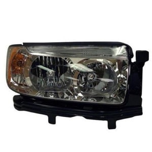 2006 - 2008 Subaru Forester Front Headlight Assembly Replacement Housing / Lens / Cover - Right <u><i>Passenger</i></u> Side - (2.5 X + 2.5 XS + 2.5 XS Premium + 2.5 XT + Anniversary Edition + X + X L.L. Bean Edition + XT Limited)