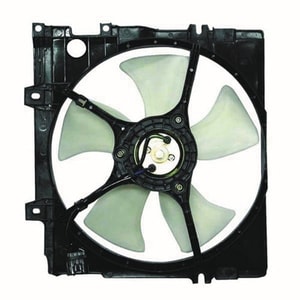 Radiator Cooling Fan Assembly for 1995 - 1999 Subaru Legacy 2.2L H4 Engine, Includes Motor, Blade, Shroud, OEM SU3115102, Replacement