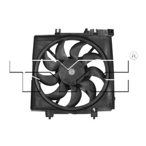 Radiator Cooling Fan Assembly for 2014-2021 Subaru Forester, Engine/Motor/Blade/Shroud Assembly,  45122SG000-PFM, Replacement