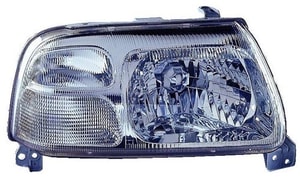 1999 - 2005 Suzuki Grand Vitara Front Headlight Assembly Replacement Housing / Lens / Cover - Right <u><i>Passenger</i></u> Side