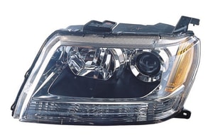 2009 - 2013 Suzuki Grand Vitara Front Headlight Assembly Replacement Housing / Lens / Cover - Left <u><i>Driver</i></u> Side
