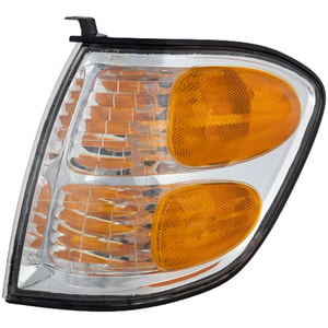 Signal Light Assembly for Toyota Tundra 2000-2004/ Sequoia 2001-2004, Halogen, Double Cab, Left <u><i>Driver</i></u>, Replacement