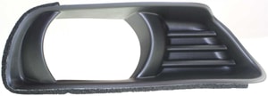 Front Fog Light Molding for 2007-2009 Toyota Camry, Right <u><i>Passenger</i></u>, Primed (Ready to Paint), with Fog Light Hole, without Spoiler, Excluding Hybrid, Replacement