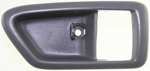 Front Door Handle Case for Toyota Camry 1997-2001/Solara 1999-2003, Inside, Right <u><i>Passenger</i></u>, Gray, Bezel Only (=Rear), Replacement
