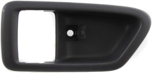 Front Door Handle Case for Toyota Camry 1997-2001 / Solara 1999-2003, Left <u><i>Driver</i></u> Side, Inside, Gray, Bezel Only (=Rear), Replacement