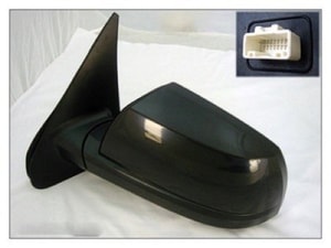 2008 - 2013 Toyota Sequoia Side View Mirror Assembly / Cover / Glass Replacement - Left <u><i>Driver</i></u> Side - (SR5)
