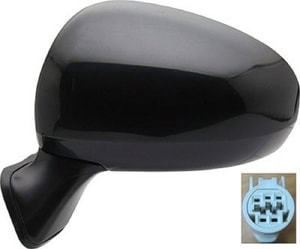2010 - 2015 Toyota Prius Side View Mirror Assembly / Cover / Glass Replacement - Left <u><i>Driver</i></u> Side