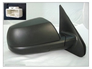 2007 - 2013 Toyota Tundra Side View Mirror Assembly / Cover / Glass Replacement - Right <u><i>Passenger</i></u> Side - (Base Model + SR5)