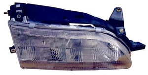 1993 - 1997 Toyota Corolla Front Headlight Assembly Replacement Housing / Lens / Cover - Left <u><i>Driver</i></u> Side