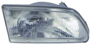 1995 - 1996 Toyota Tercel Front Headlight Assembly Replacement Housing / Lens / Cover - Left <u><i>Driver</i></u> Side