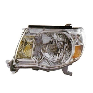2005 - 2011 Toyota Tacoma Front Headlight Assembly Replacement Housing / Lens / Cover - Left <u><i>Driver</i></u> Side