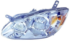 2005 - 2008 Toyota Corolla Front Headlight Assembly Replacement Housing / Lens / Cover - Left <u><i>Driver</i></u> Side - (CE + LE)