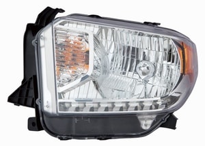2014 - 2017 Toyota Tundra Front Headlight Assembly Replacement Housing / Lens / Cover - Left <u><i>Driver</i></u> Side - (Limited + SR + SR5)