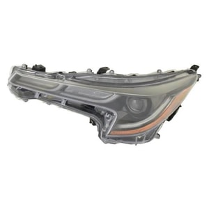 Headlight with Lens and Housing for Toyota Corolla Hatchback 2020-2023, LED, Left <u><i>Driver</i></u>, without Adaptive Headlights, Nightshade Edition, CAPA-Certified, Replacement