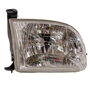 2000 - 2004 Toyota Tundra Front Headlight Assembly Replacement Housing / Lens / Cover - Right <u><i>Passenger</i></u> Side - (Standard Cab Pickup + Extended Cab Pickup)