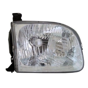 2000 - 2004 Toyota Tundra Front Headlight Assembly Replacement Housing / Lens / Cover - Right <u><i>Passenger</i></u> Side - (Crew Cab Pickup)