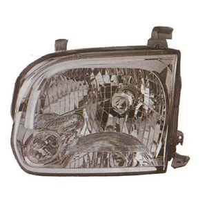 2005 - 2007 Toyota Tundra Front Headlight Assembly Replacement Housing / Lens / Cover - Right <u><i>Passenger</i></u> Side - (Crew Cab Pickup)