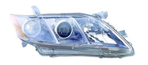 2007 - 2009 Toyota Camry Front Headlight Assembly Replacement Housing / Lens / Cover - Right <u><i>Passenger</i></u> Side - (Gas Hybrid)