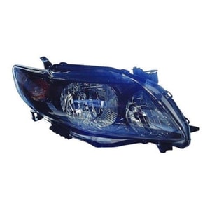 2009 - 2010 Toyota Corolla Front Headlight Assembly Replacement Housing / Lens / Cover - Right <u><i>Passenger</i></u> Side - (S + XRS)