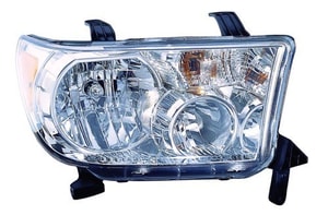 2009 - 2013 Toyota Tundra Front Headlight Assembly Replacement Housing / Lens / Cover - Right <u><i>Passenger</i></u> Side
