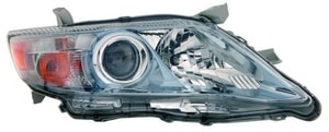 2010 - 2011 Toyota Camry Front Headlight Assembly Replacement Housing / Lens / Cover - Right <u><i>Passenger</i></u> Side - (Gas Hybrid + Hybrid Gas Hybrid)