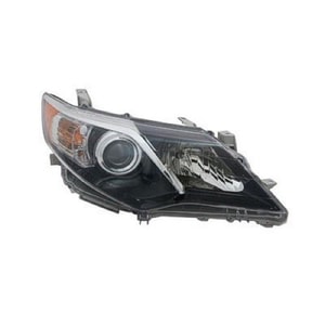 2012 - 2014 Toyota Camry Front Headlight Assembly Replacement Housing / Lens / Cover - Right <u><i>Passenger</i></u> Side - (SE + SE Sport)