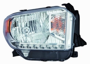 2014 - 2015 Toyota Tundra Front Headlight Assembly Replacement Housing / Lens / Cover - Right <u><i>Passenger</i></u> Side - (Limited + SR + SR5)