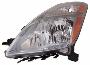 2006 - 2009 Toyota Prius Front Headlight Assembly Replacement Housing / Lens / Cover - Left <u><i>Driver</i></u> Side