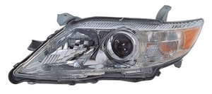 2010 - 2011 Toyota Camry Front Headlight Assembly Replacement Housing / Lens / Cover - Left <u><i>Driver</i></u> Side