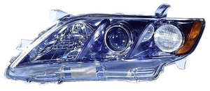 2007 - 2009 Toyota Camry Front Headlight Assembly Replacement Housing / Lens / Cover - Left <u><i>Driver</i></u> Side - (SE)