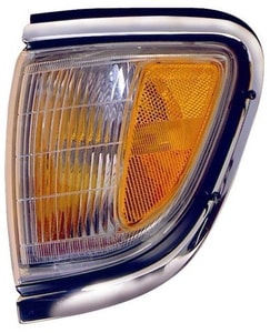 1995 - 1996 Toyota Tacoma Parking Light Assembly Replacement / Lens Cover - Left <u><i>Driver</i></u> Side - (RWD)