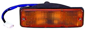 Front Left <u><i>Driver</i></u> Turn Signal Light Assembly Replacement for 1989 - 1992 Toyota Cressida,  8152080064, Replacement Lens Cover