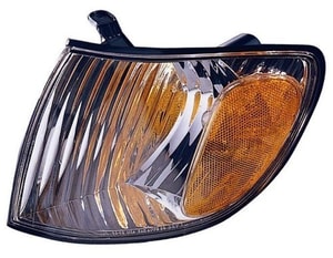 2001 - 2003 Toyota Sienna Turn Signal Light Assembly Replacement / Lens Cover - Front Left <u><i>Driver</i></u> Side