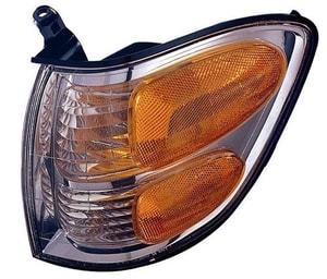 2000 - 2004 Toyota Sequoia Turn Signal Light Assembly Replacement / Lens Cover - Front Left <u><i>Driver</i></u> Side