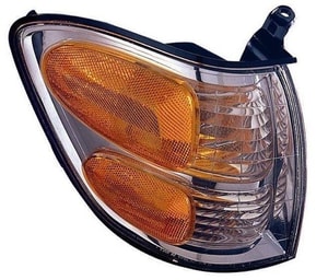2000 - 2004 Toyota Sequoia Turn Signal Light Assembly Replacement / Lens Cover - Front Right <u><i>Passenger</i></u> Side